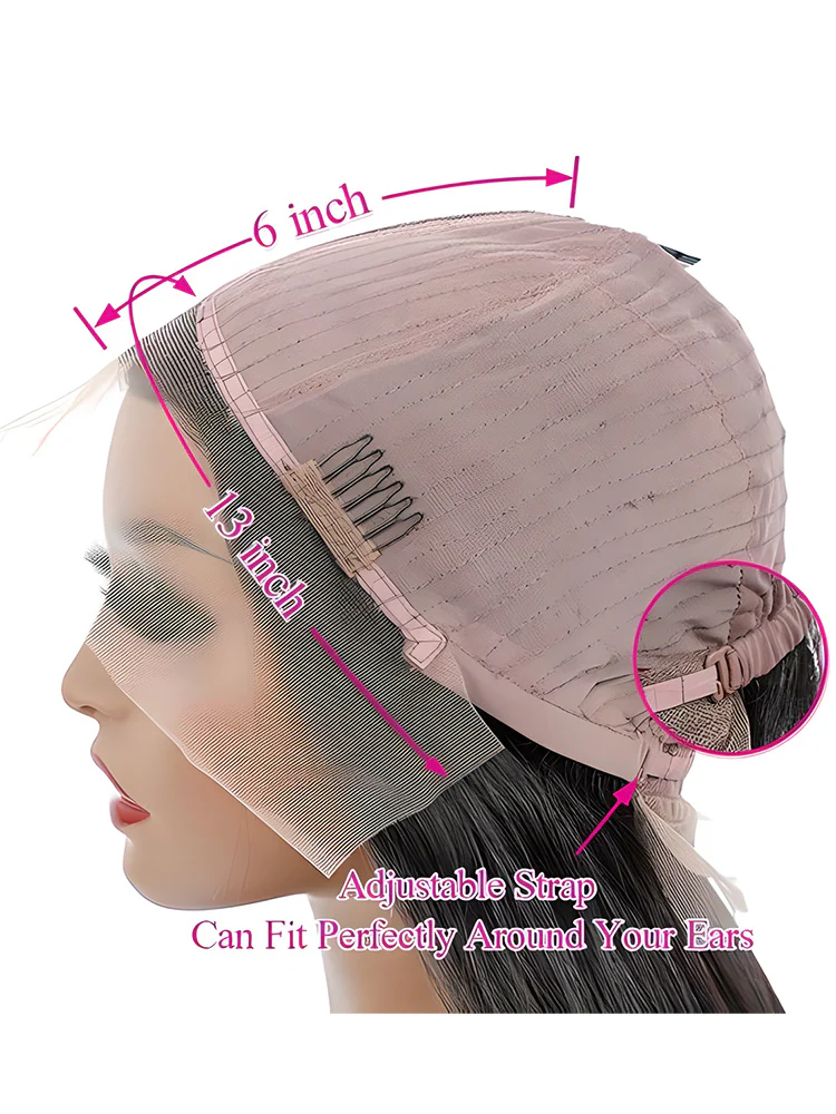 CurlyMe Body Wave Natural Black Human Hair T part Lace Front Wigs With Natural Hairline - Image 5