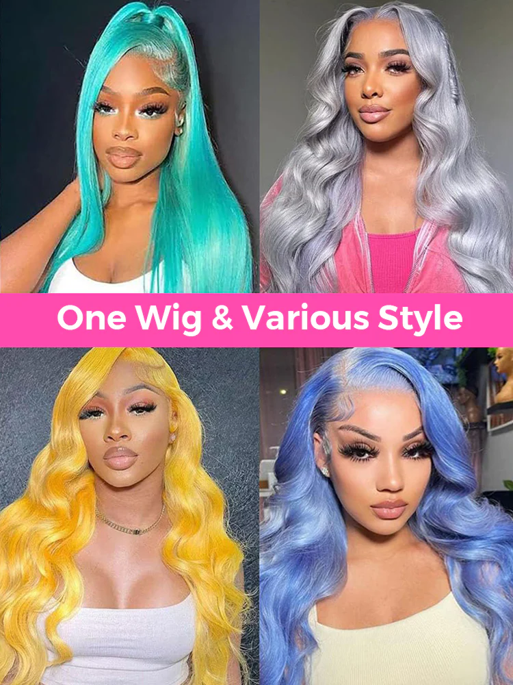 CurlyMe 613 Blonde Lace Front Wigs Straight Human Hair Wigs 13x4 Skin Melt Lace - Image 16