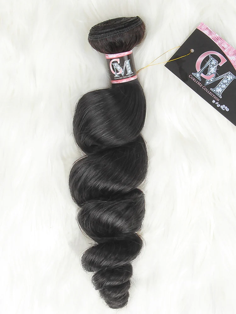 Loose Wave Bundles 1/3/4Pcs Natural Black Hair Extensions - Image 3