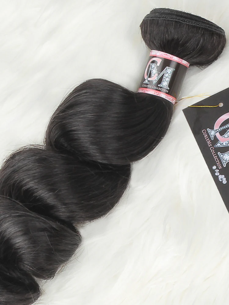 Loose Wave Bundles 1/3/4Pcs Natural Black Hair Extensions - Image 5