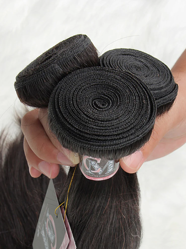 Natural Color Straight Virgin Hair Bundles 1/3/4Pcs - Image 4