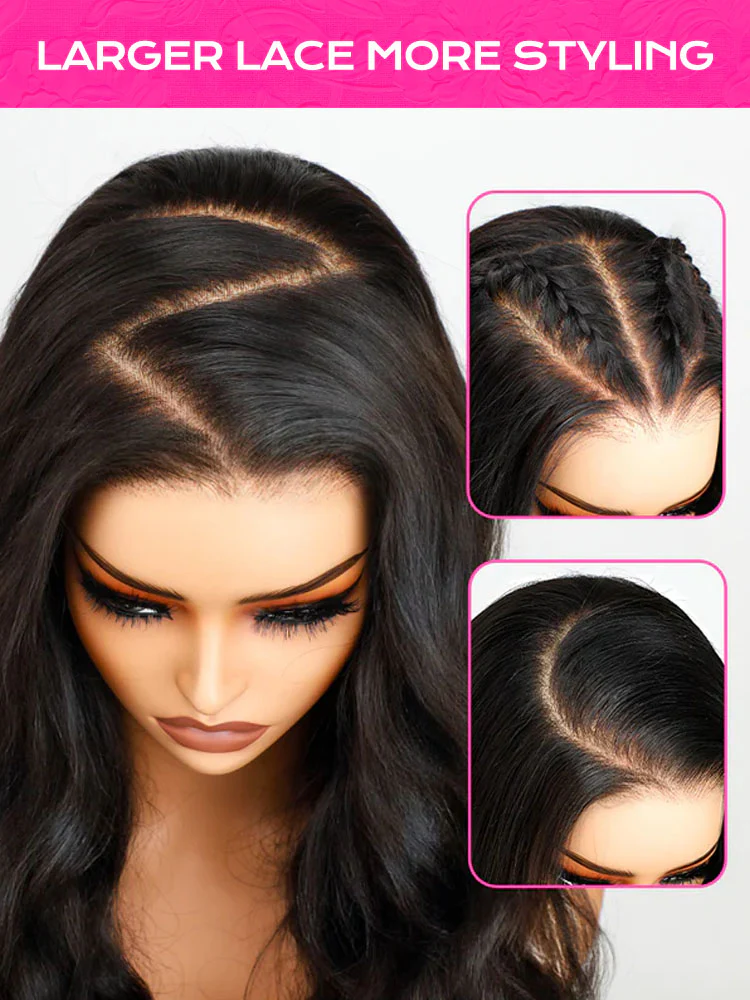 CurlyMe Pre-bleached Wear Go Glueless Afro Kinky Curly Pre-cut HD Lace Wig Pre-plucked - Image 11