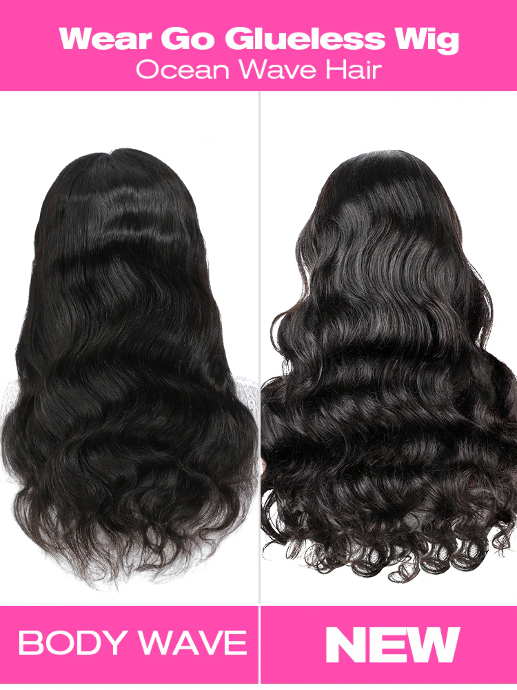 CurlyMe Ocean Wave Glueless Wear Go Wig Pre-cut HD Lace Wig Pre-plucked - Image 9